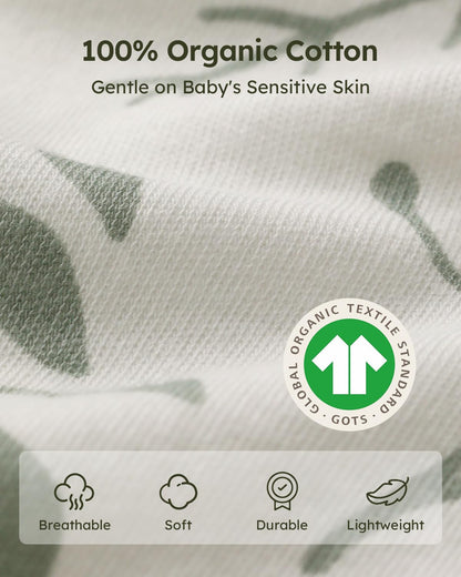 Sleep Sack Green Leaf, 3 Pack, 18-24 Months