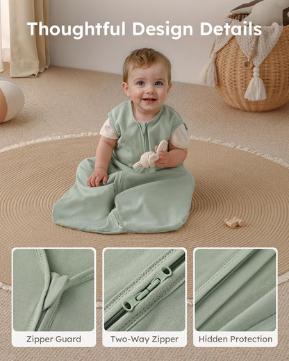 Sleep Sack Green Leaf, 3 Pack, 18-24 Months