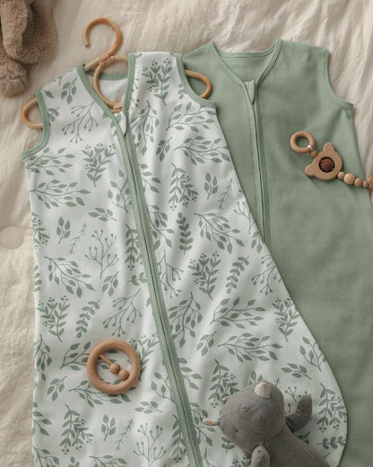 Sleep Sack Green Leaf, 3 Pack, 18-24 Months