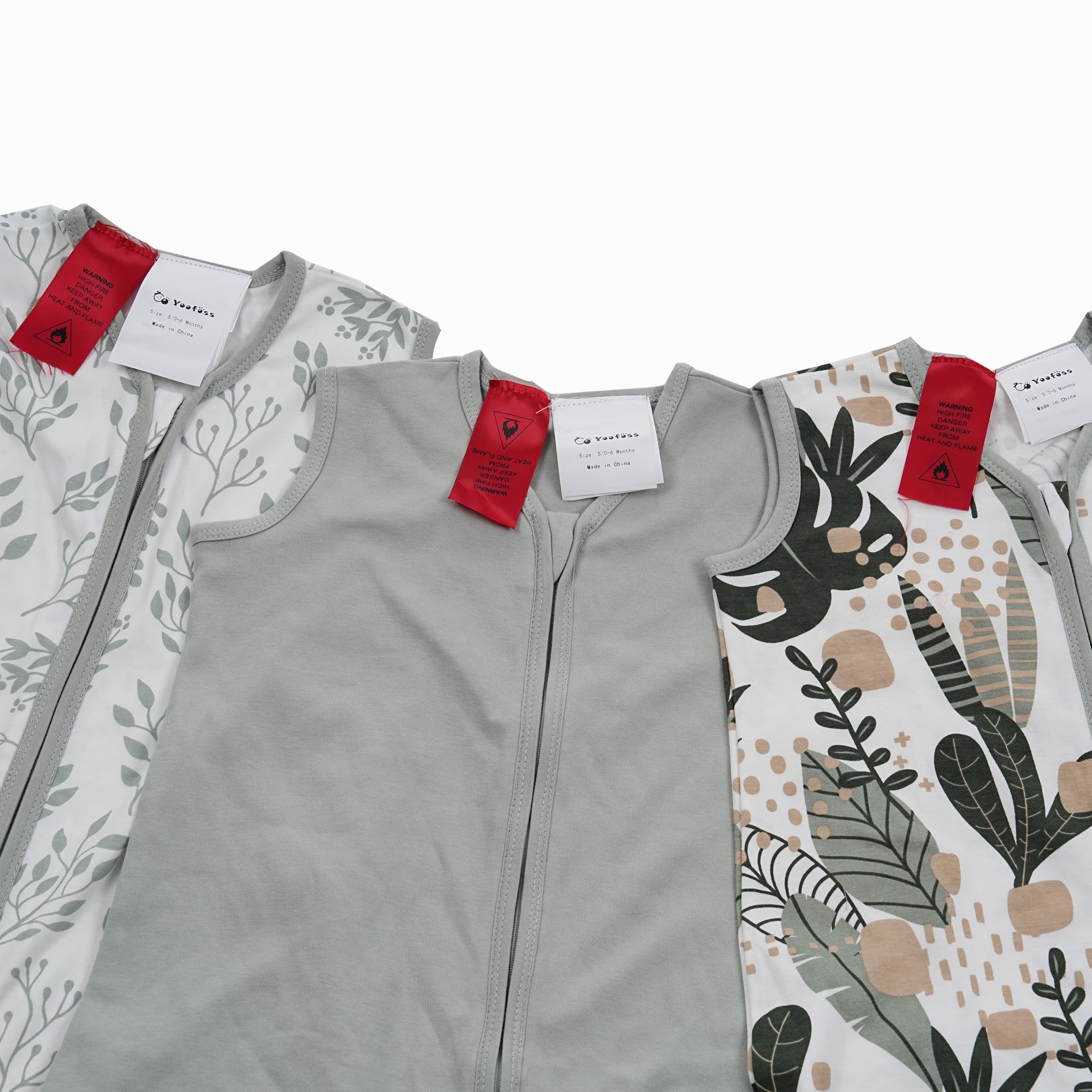 Sleep Sack Multi-color in Tog 0.5, 3 Pack