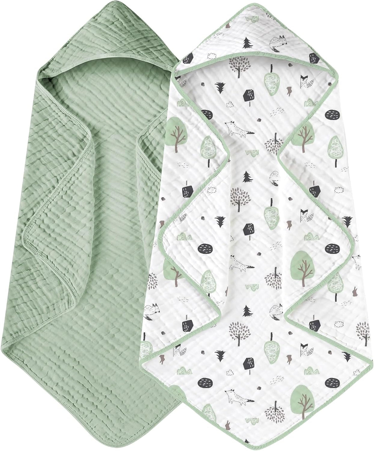 #Color_Green&White Forest