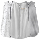 3 Pack-Yoofoss TOG 0.5 Baby Sleep Sack Wearable Blanket for Babies 100% Cotton 2-Way Zipper