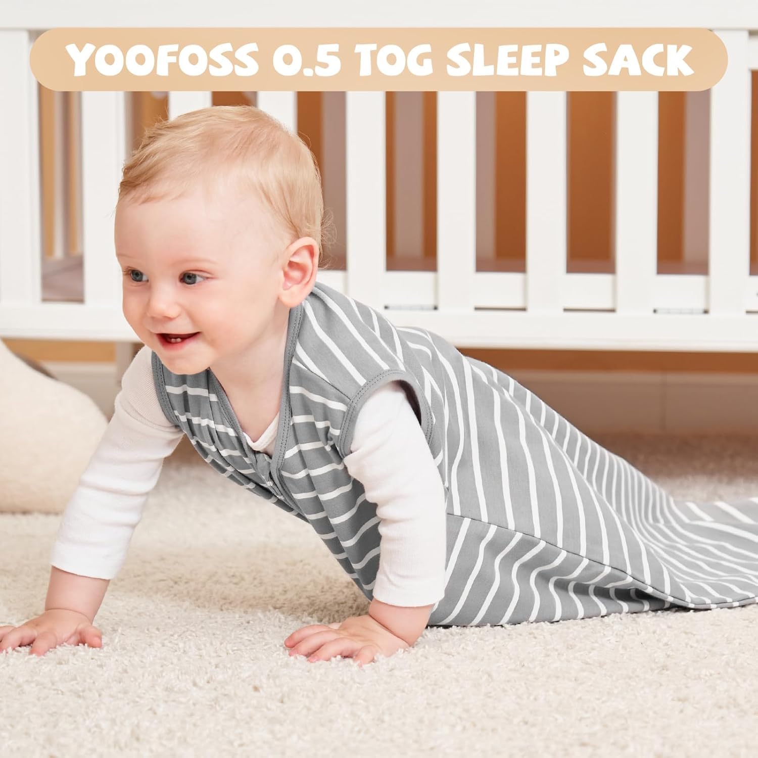 yoofoss schlafsack Sleep Sack Multi-color in Tog 0.5, 3 Pack – Yoofoss
