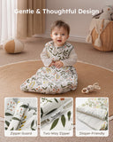Yoofoss Rayon Made from Bamboo Baby Sleep Sack 1.0 Tog Baby Wearable Blanket