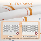 3 Pack-Yoofoss TOG 0.5 Baby Sleep Sack Wearable Blanket for Babies 100% Cotton 2-Way Zipper