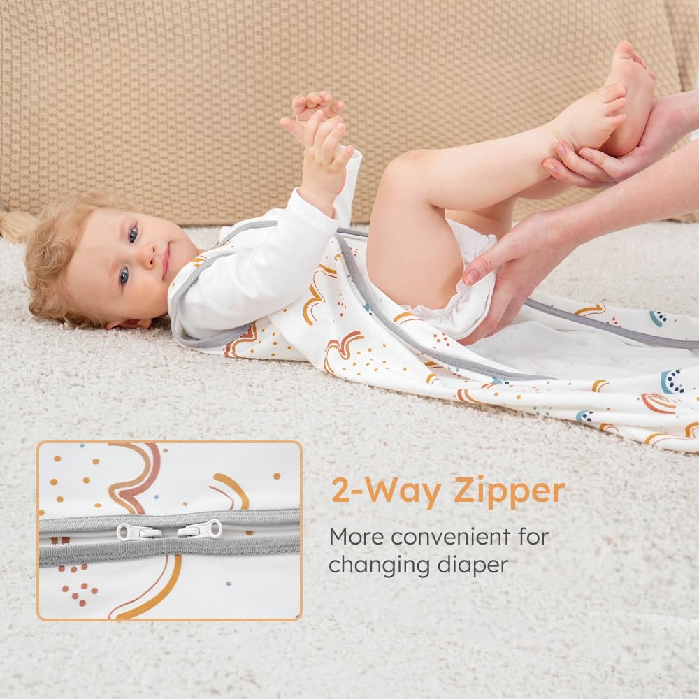 Sleep Sack Multi-color in Tog 0.5, 3 Pack