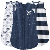 3 Pack-Yoofoss TOG 0.5 Baby Sleep Sack Wearable Blanket for Babies 100% Cotton 2-Way Zipper