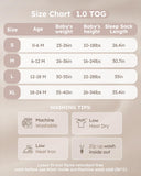 Yoofoss Rayon Made from Bamboo Baby Sleep Sack 1.0 Tog Baby Wearable Blanket