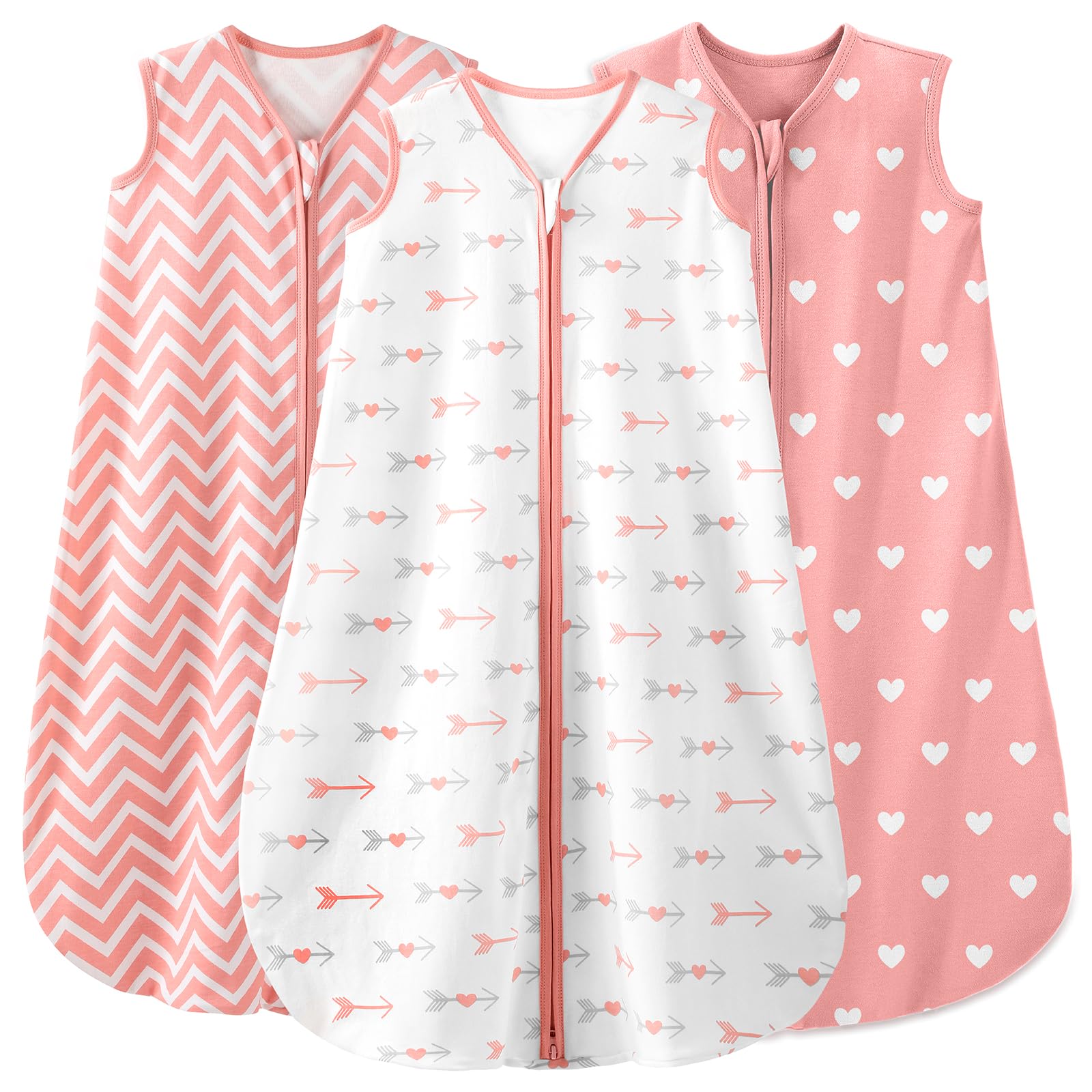 Sleep Sack Multi-color in Tog 0.5, 3 Pack