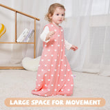 3 Pack-Yoofoss TOG 0.5 Baby Sleep Sack Wearable Blanket for Babies 100% Cotton 2-Way Zipper