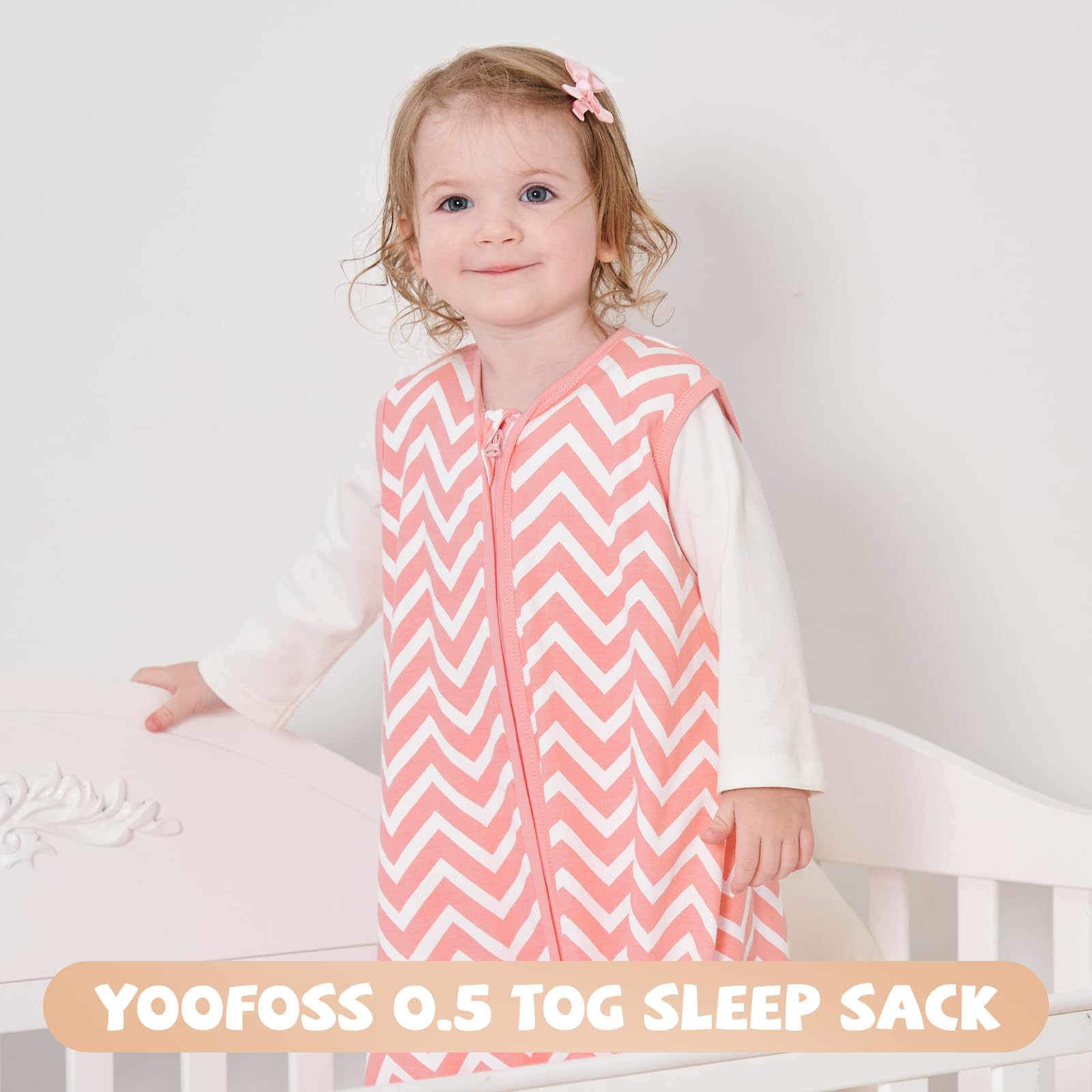Sleep Sack Multi-color in Tog 0.5, 3 Pack