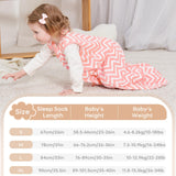 3 Pack-Yoofoss TOG 0.5 Baby Sleep Sack Wearable Blanket for Babies 100% Cotton 2-Way Zipper