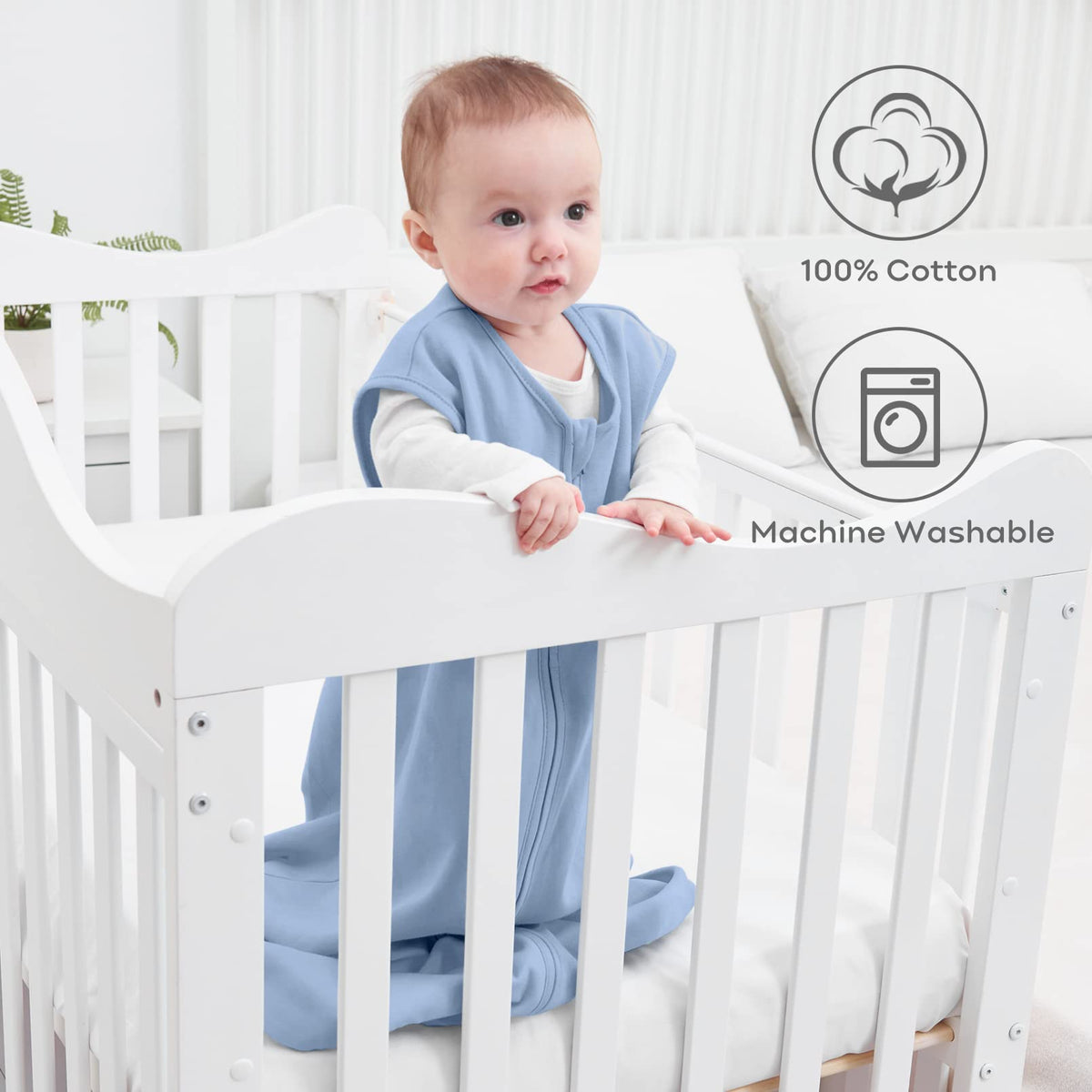 Sleep Sack Multi-color in Tog 0.5, 3 Pack