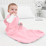 3 Pack-Yoofoss TOG 0.5 Baby Sleep Sack Wearable Blanket for Babies 100% Cotton 2-Way Zipper