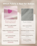 Yoofoss Rayon Made from Bamboo Baby Sleep Sack 1.0 Tog Baby Wearable Blanket