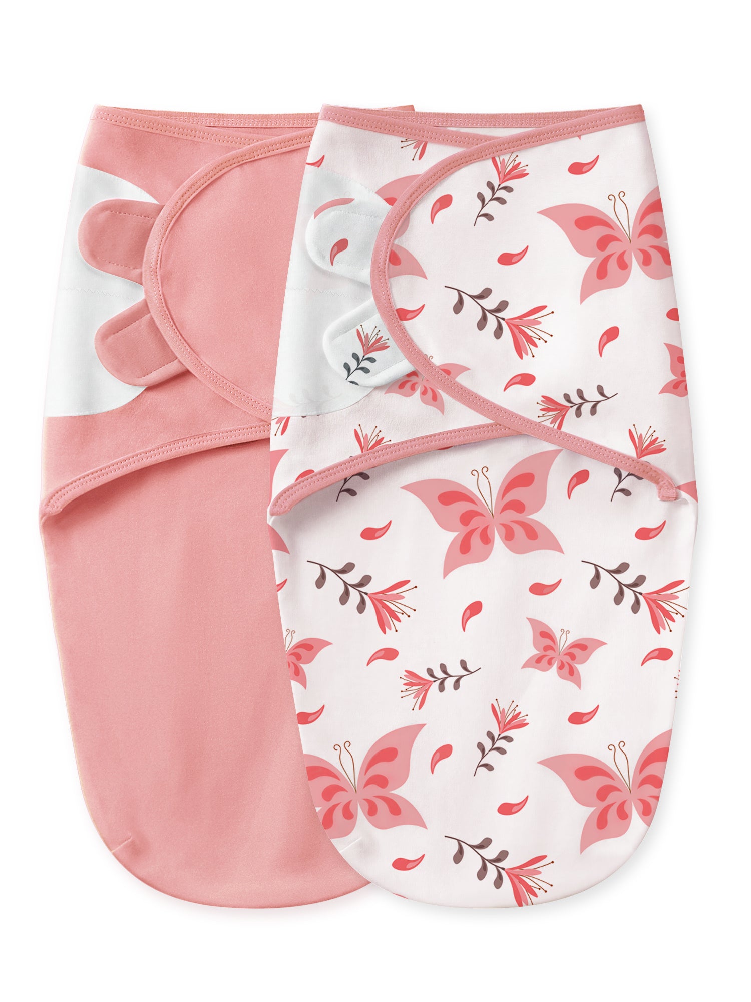 YOOFOSS Baby Swaddles for Newborns 100% Organic Cotton, Adjustable Swaddle Sleep Sack 0-3 Months Newborn Swaddle Sack 2 Pack, Breathable Soft (Copy) (Copy)