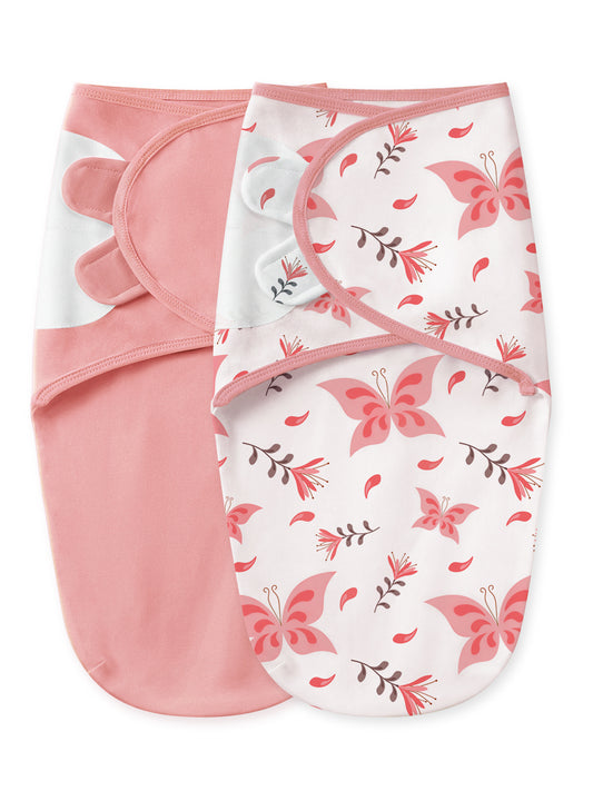YOOFOSS Baby Swaddles for Newborns 100% Organic Cotton, Adjustable Swaddle Sleep Sack 0-3 Months Newborn Swaddle Sack 2 Pack, Breathable Soft (Copy) (Copy)