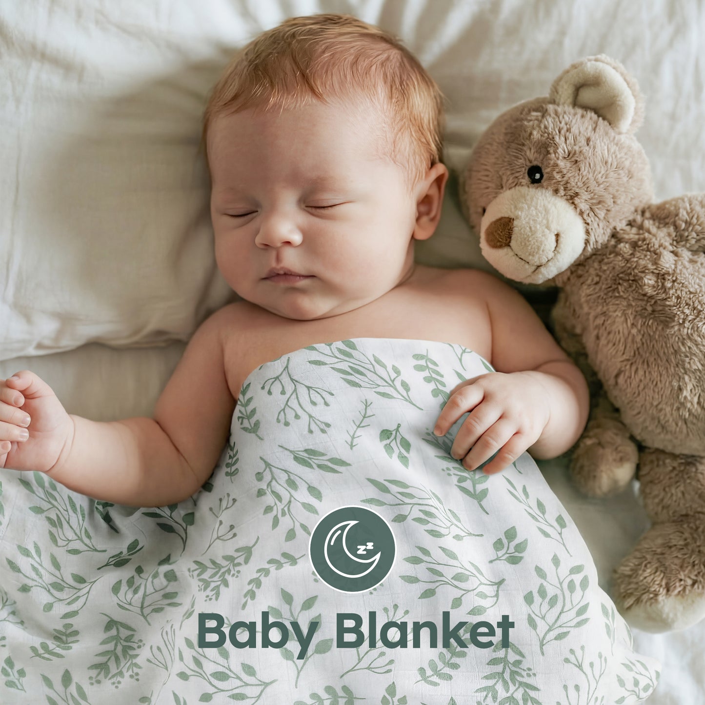 YOOFOSS Muslin Swaddle Blankets, Organic Baby Blankets, 47x47 Inches Receiving Blanket for Baby Boys, Girls and Neutral, Baby Essentials for Newborns Soft Breathable