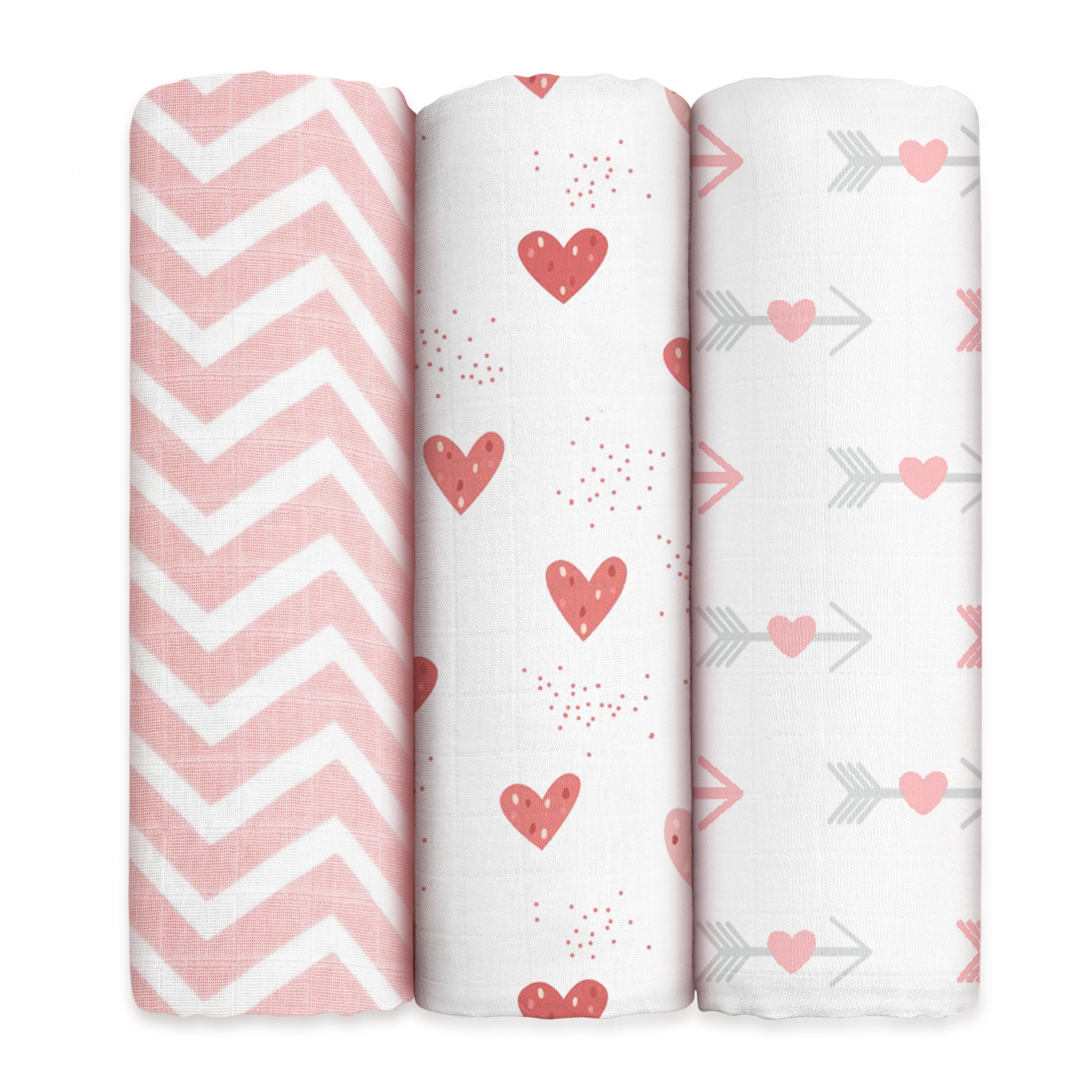 YOOFOSS Muslin Swaddle Blankets, Organic Baby Blankets, 47x47 Inches Receiving Blanket for Baby Boys, Girls and Neutral, Baby Essentials for Newborns Soft Breathable (Copy)