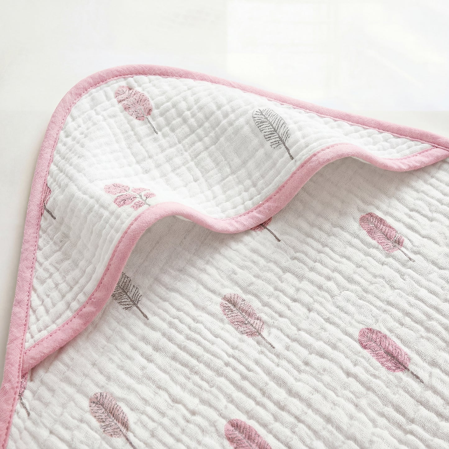 YOOFOSS Hooded Baby Towels for Newborn, 3 Pack 100% Muslin Organic Cotton Baby Bath Towel with Hood for Babies, Infant, Toddler and Kids, 32"x32", Newborn Essential (Copy) (Copy)