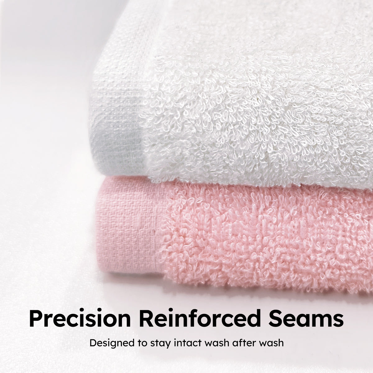 YOOFOSS Luxury Baby Washcloths Towel Set 12 Pack Face towels for Bathroom-Hotel-Spa-Kitchen Multi-Purpose Fingertip Towels & Hand Towels