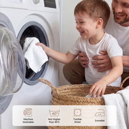 YOOFOSS Luxury Baby Washcloths Towel Set 12 Pack Face towels for Bathroom-Hotel-Spa-Kitchen Multi-Purpose Fingertip Towels & Hand Towels (Copy)
