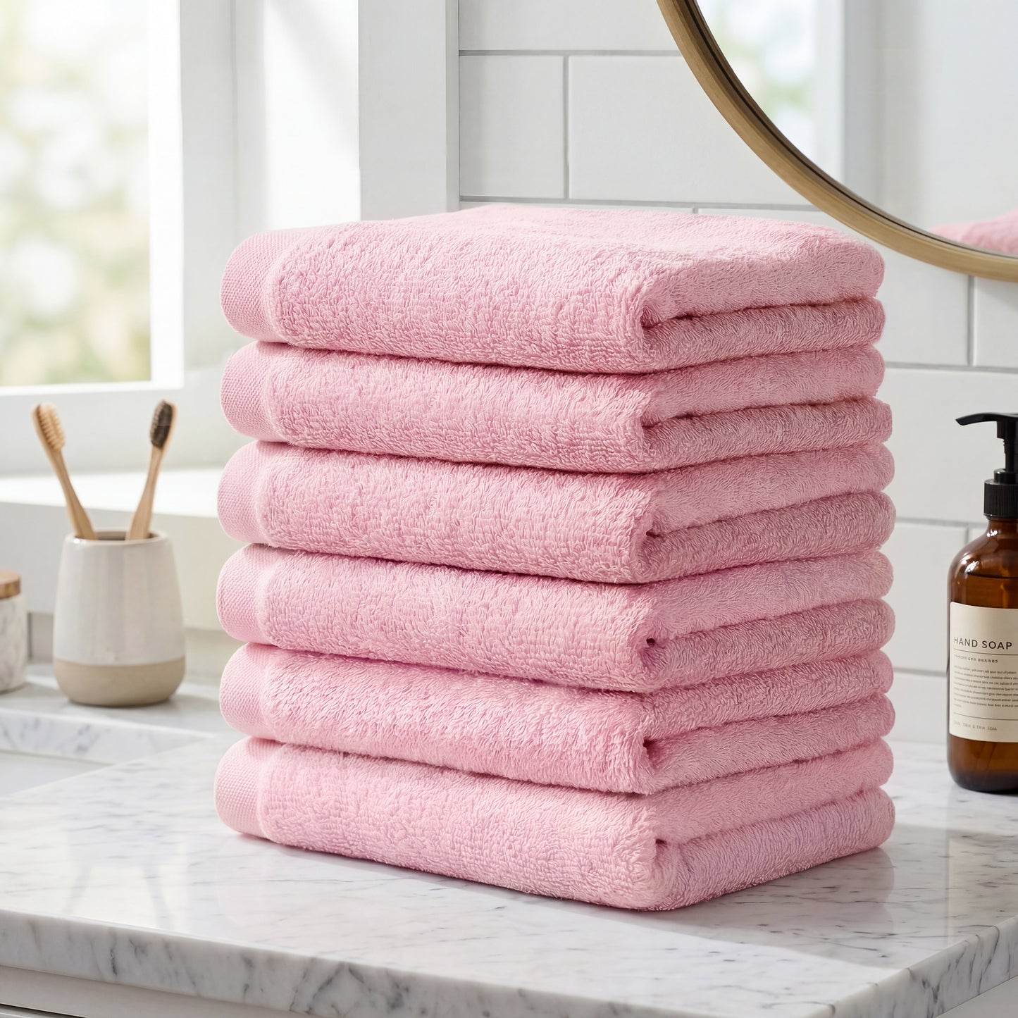 YOOFOSS Luxury Baby Washcloths Towel Set 12 Pack Face towels for Bathroom-Hotel-Spa-Kitchen Multi-Purpose Fingertip Towels & Hand Towels (Copy) (Copy)