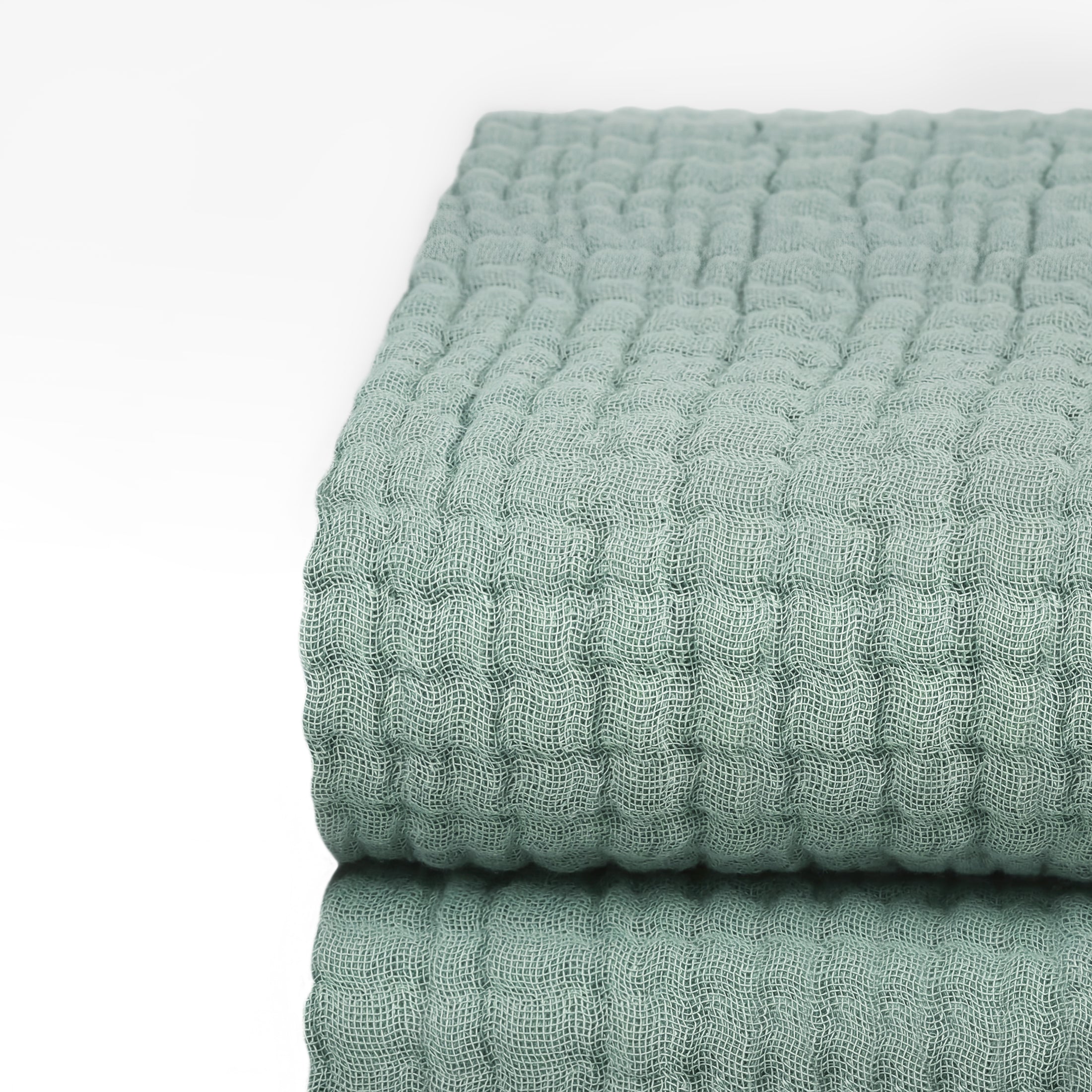 YOOFOSS Muslin Burp Cloths 100% Organic Cotton Baby Face towels 12 Pack Baby Washcloths for Showering 12"x12" Soft and Absorbent Baby Towels (Copy) (Copy)
