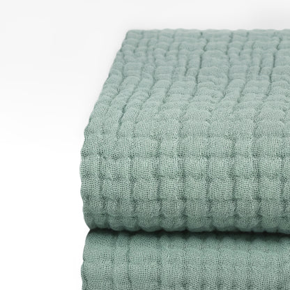 YOOFOSS Muslin Burp Cloths 100% Organic Cotton Baby Face towels 12 Pack Baby Washcloths for Showering 12"x12" Soft and Absorbent Baby Towels (Copy) (Copy)
