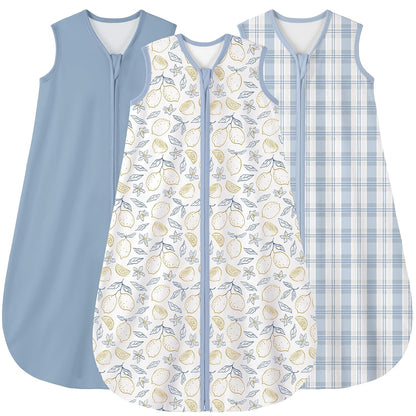 Sleep Sack Gray Fox In Tog 0.5, 3 Pack
