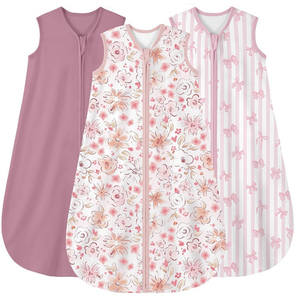 Sleep Sack Gray Fox In Tog 0.5, 3 Pack