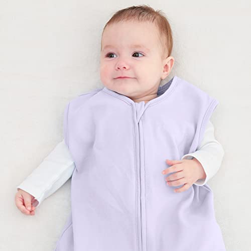 Yoofoss Baby Sleep Sack, Baby Wearable Blanket 100% Cotton 2-Way Zipper TOG 0.5 (3 Pack)