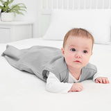 Yoofoss Baby Sleep Sack 6-12 Months Baby Wearable Blanket 100% Cotton 2-Way Zipper TOG 0.5 Toddler Sleeping Sack 3 Pack, Comfy Soft Lightweight Sleep Sacks for Babies(Medium)