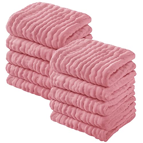 Baby Washcloths Bean Paste, 10 Pack