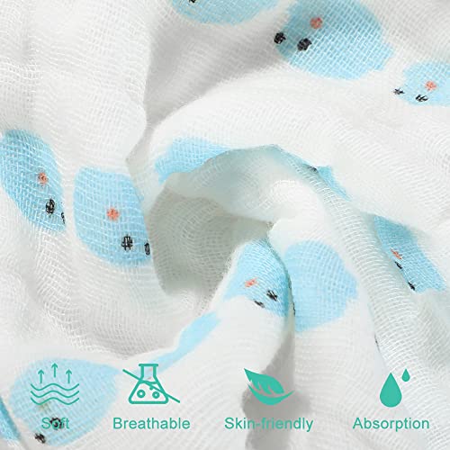 Baby Washcloths Multi-color, 10 Pack
