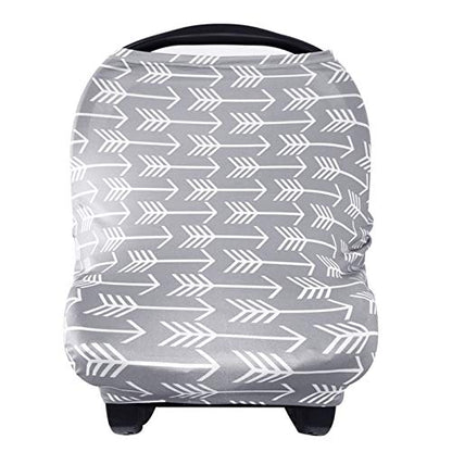 Yoofoss Nursing Cover Breastfeeding Scarf - Baby Car Seat Covers, Infant Stroller Cover, Carseat Canopy for Girls and Boys
