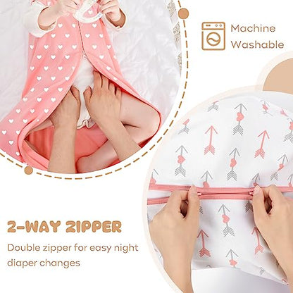 Sleep Sack Pink Arrow in TOG 0.5, 3 Pack