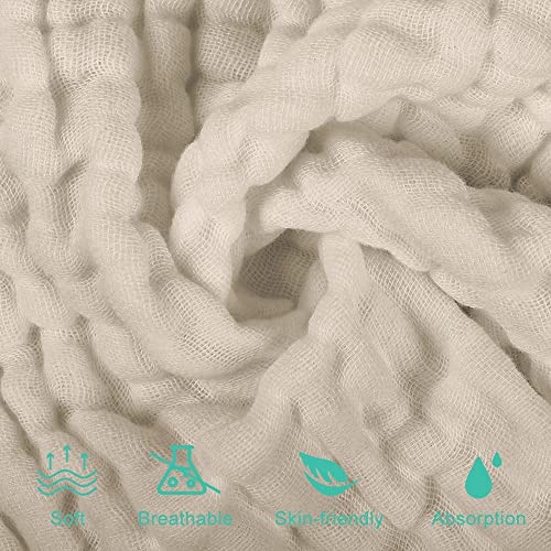 Baby Washcloths Apricot, 10 Pack