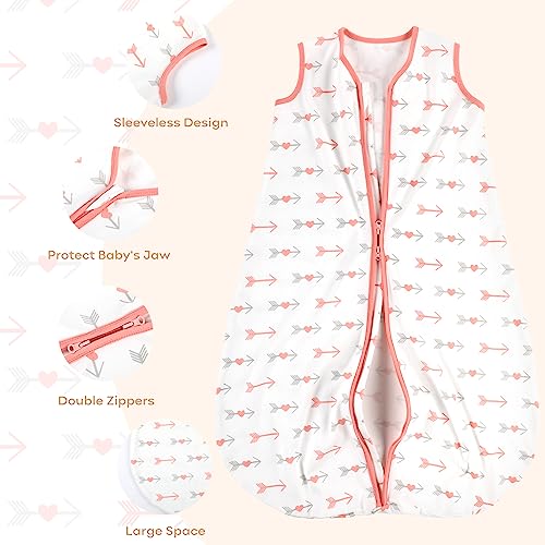 Sleep Sack Pink Arrow in TOG 0.5, 3 Pack