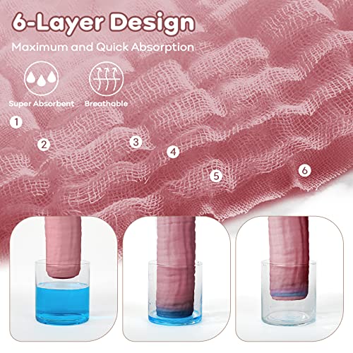 Baby Washcloths Bean Paste, 10 Pack