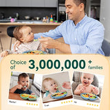 Yoofoss Toddler Plates 3 Pack - Suction Plates for Baby - 100% Silicone Baby Plates - BPA Free - Microwave and Dishwasher Safe - Divided Design - Blue,Green&Grey