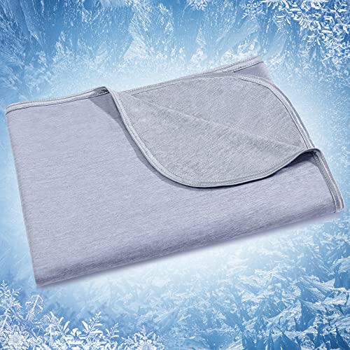 Yoofoss Cooling Blanket for Hot Sleepers,Lightweight Breathable Summer