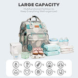Yoofoss Baby Diaper Bag Backpack, Large Baby Bag Multifunction Diaper Backpack for Baby Girls Boys with USB Charging Port Stroller Straps, Baby Registry Search, Newborn Baby Essential Gifts, Leaves