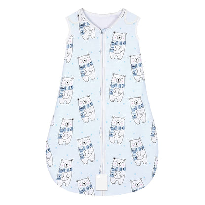Yoofoss Baby Sleep Sack Wearable Blanket 100% Cotton Baby Sleep Bag 0-6 Month Soft Lightweigt Swaddle Transition Blanket
