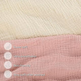 Yoofoss Muslin Fitted Crib Sheets, 28in x 52in Soft Breathable Toddler Crib Mattress, Fits Standard Size Mattress 2 Pack Apricot & Pink