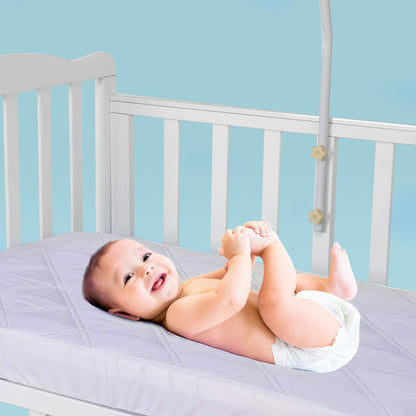 Waterproof Fitted Crib Mattress Pad