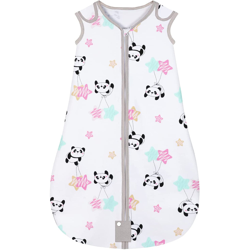 Yoofoss Baby Sleep Sack Wearable Blanket 100% Cotton Baby Sleep Bag 6-18 Month Soft Lightweigt Swaddle Transition Blanket