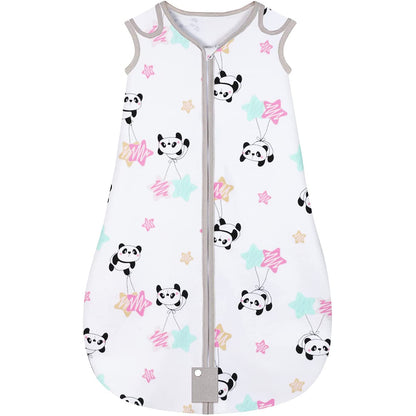 Yoofoss Baby Sleep Sack Wearable Blanket 100% Cotton Baby Sleep Bag 6-18 Month Soft Lightweigt Swaddle Transition Blanket