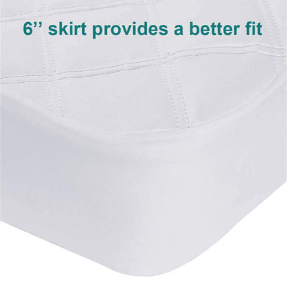 Waterproof Fitted Crib Mattress Pad