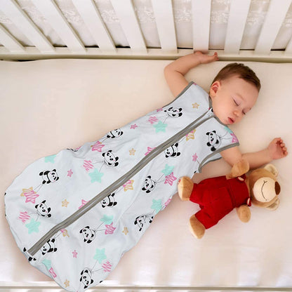 Yoofoss Baby Sleep Sack Wearable Blanket 100% Cotton Baby Sleep Bag 6-18 Month Soft Lightweigt Swaddle Transition Blanket
